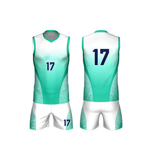 Uniformes de Voleibol Personalizados con Logotipo, Transpirables, Tallas Grandes, para Verano/Invierno/Otoño, Unisex, MOQ Bajo, Hechos en Pakistán - Product Image 2