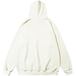 เสื้อฮู้ดดี้ผู้ชายคุณภาพสูง เป็นมิตรกับสิ่งแวดล้อม ระบายอากาศได้ดี ผ้าฟลีซหนานุ่มบุไนลอน/คอตตอน ปรับแต่งได้ ลุควินเทจ ซักแล้วดูหรูหรา สีพื้น - Product Image 4