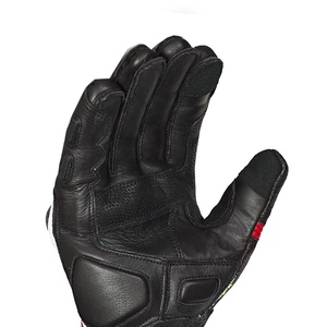 Gants de moto tout-terrain en cuir pour écran tactile toutes saisons Anti-chute Anti-collision Cross Pattern Winter Motocross - Product Image 5