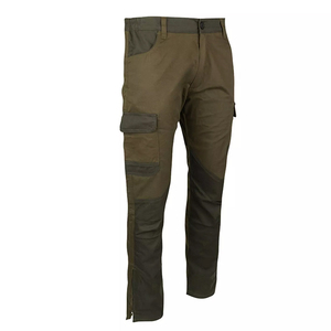 Pantalon cargo camouflage ample et droit, 100 % coton, haute qualité, personnalisé, unisexe, pour la chasse et les activités de plein air - Product Image 4