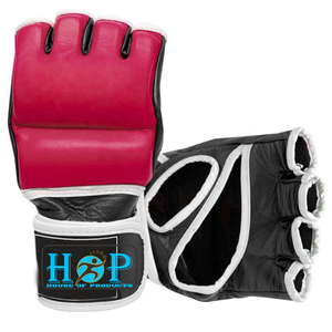 Gants de MMA en cuir, équipement d'entraînement performant, intérieur confortable, système de fermeture sécurisé, personnalisable pour la pratique des arts martiaux - Product Image 4