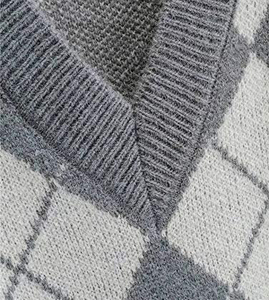 Cárdigan sin mangas transpirable para mujer, estilo casual de negocios - Chaleco de punto - Chaleco profesional suave y cálido para mujer - Product Image 6