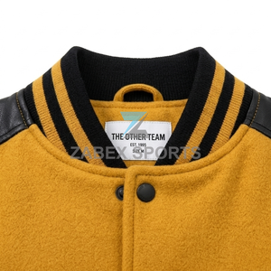 Chaqueta Casual Reversible para Hombre, Estilo Urbano, Moda de Invierno, Ecológica, Resistente al Viento, con Letras, Fabricación OEM - Product Image 4
