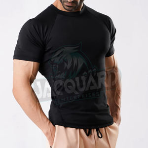 Camiseta personalizada hecha a medida con algodón premium. Camiseta de gimnasio suave, transpirable y perfecta para uso casual o en el gimnasio. Para hombre. - Product Image 3