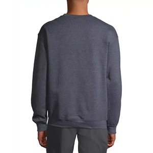 เสื้อฮู้ดผู้ชายผ้าผสมโพลีเอสเตอร์/คอตตอน ผ้าฟลีซกันหนาว สีพื้นเรียบ สำหรับออกกำลังกาย ฟิตเนส สตรีทแวร์ รับสกรีนโลโก้ OEM - Product Image 2