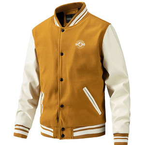 Veste de style Letterman pour homme, confortable et décontractée, conçue pour la mode urbaine, le quotidien et les tenues superposées. - Product Image 1