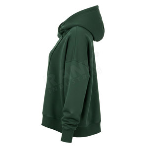 เสื้อฮู้ดสำหรับผู้หญิงโอเวอร์ไซส์ผ้านิ่มทันสมัย - Product Image 4