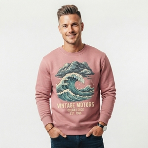 Sweat-shirt pour homme avec impression graphique exclusive, vêtements graphiques de qualité supérieure avec impression détaillée, tissu doux et confortable, personnalisable - Product Image 1