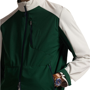 Premium Colour Block <b>Packable</b> Breathable Windproof Lightweight Water Repellent OEM Custom Golf Streetwear Windbreaker <b>Jacket</b> - Product Image 6