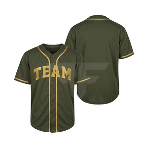 Uniforme de Béisbol Personalizado para Hombre, Nuevo Jersey Deportivo de Manga Corta con Cuello en V, Talla Grande, Transpirable - Product Image 1