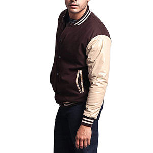 Veste universitaire sur mesure pour homme, haute qualité, livraison rapide, veste softshell d'octobre, veste en daim de printemps, broderie vintage, baseball - Product Image 3