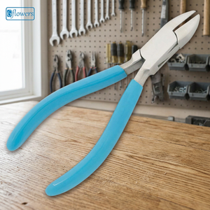 Pince coupante latérale professionnelle pour joints de boîte, avec ou sans ressort à lames, coupe-fil robuste, outil à main - Product Image 4