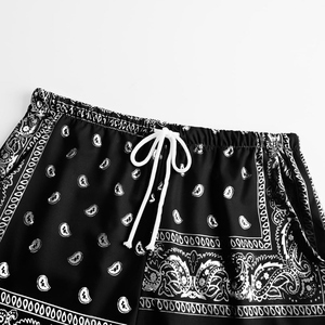 Shorts de sport pour homme en mesh, imprimé paisley, style basketball, respirants et légers - Product Image 4