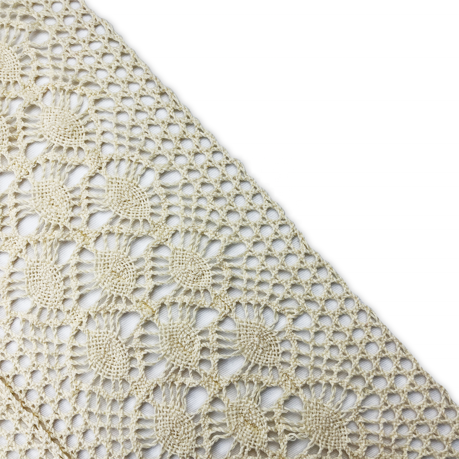 Tovaglia per la casa, runner da tavolo bianco con pizzo ricamato vintage, ideale per matrimoni e feste, 40x176 cm