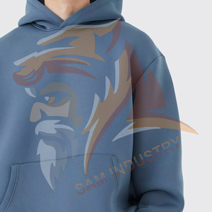 Sudaderas con Capucha Oversize de Estilo Urbano, Personalizadas, de Gran Gramaje, con Hombros Caídos, Nuevo Estilo para Hombre, Venta al por Mayor - Product Image 5