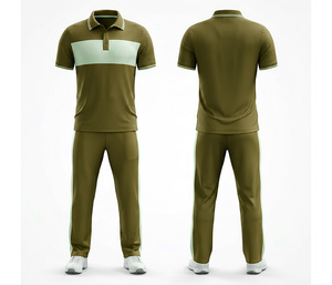 High Performance <b>Cricket</b> Jersey and Trouser Set | Men Women Youth <b>Cricket</b> Wears Polo Shirt and Trouser Full Team - Product Image 6