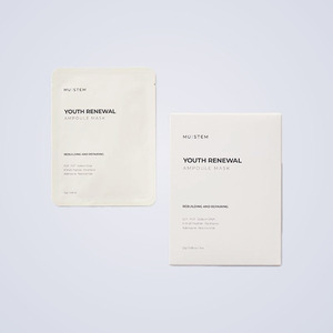 Produits de soin de la peau pour femmes Myuseutem Youth Renewal Ampoule Mask 25g x 5 feuilles Fabriqué en Corée Niacinamide - Product Image 1