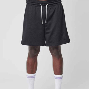 High Quality Custom Mesh <b>Shorts</b> for <b>Men</b> Blank Basketball Double Layer Mesh <b>Shorts</b> Summer <b>Black</b> Mesh <b>Shorts</b> Lightweight - Product Image 2