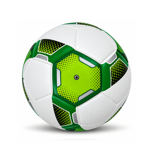 Ballon de football cousu à la machine en cuir PU taille 5, ballon d'entraînement, livraison directe de l'usine avec logo et spécifications personnalisés - Product Image 4