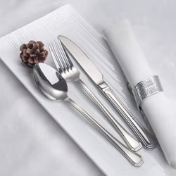 <b>Tabletop</b> Silver Polished Flatware Custom Design Steel Metal Decorative Handle <b>mirrored</b> Hotel & Restaurant - Product Image 6