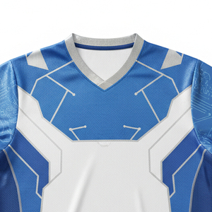 Tenues de cricket personnalisées directement de l'usine, respirantes, sublimées, anti-boulochage, en polyester, pour matchs de cricket. - Product Image 4