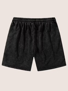 Ensemble décontracté d'été pour homme : T-shirt sans manches en coton et short, col rond, couleur unie, respirant, tricoté, deux pièces - Product Image 6