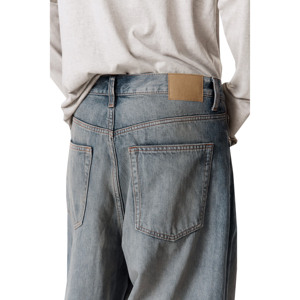 Dernier design, meilleure qualité, jean en denim pour homme, taille haute, coupe droite, respirant, écologique, décontracté, style streetwear - Product Image 4