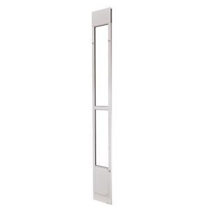 Porta per Cani Regolabile in Altezza (91-96 cm) con Telaio in Lega di Alluminio, Cerniere Metalliche Girevoli e Chiusura di Sicurezza per Porte Scorrevoli in Vetro e Altre Porte (8+) - Product Image 1