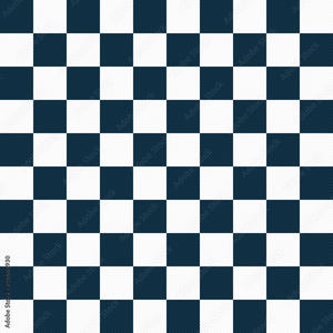 Jeu d'échecs moderne bleu marine mat |   Échiquier pliable en cuir PU de qualité supérieure |   Jeu d'échecs décoratif minimaliste pour la décoration de la maison - Product Image 1