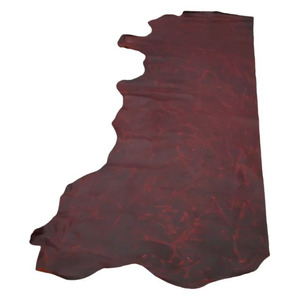 Chrome Tan Burgundy Red Pull-Up Cowhide <b>Leather</b> Hide • Perfect Material for Handbags Wallets Purses ShoesAnd Crafting Work - Product Image 1