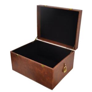 Customizable Leather Storage Boxes & <b>Bins</b> Anniversary Engagement Gifts Packing Luxury Box Decorative Box Custom Size/Color - Product Image 6