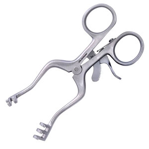 Retractor de tejidos con bloqueo de trinquete y dientes entrelazados que facilita la retractación de incisiones quirúrgicas con mínimos daños a los tejidos circundantes - Product Image 3