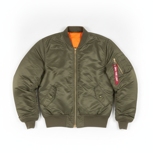 High Quality Men's MA-1 Flight Bomber <b>Jacket</b> Tactical Windproof <b>Pilot</b> Coat Olive Green Padded Winter Varsity Outerwear - Product Image 1