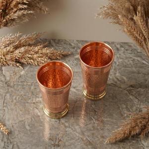 Vasos de cobre martillado ecológicos para camping, vasos de cobre para bar, vasos de cobre martillado ecológicos para el hogar - Product Image 6
