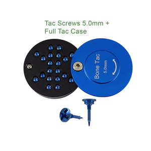 Oferta Especial: 20 Tornillos de Titanio para Fijación Ósea GBR Dentales de 5.0mm con Estuche Azul, Kit de Fijación de Implantes Quirúrgicos Pro Max - Product Image 2