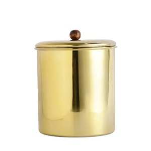 Curio Craft Metal Cylinder Food <b>Storage</b> <b>Containers</b> Lids Airtight Freshness Preservation <b>Stackable</b> Vintage Design Handcrafted - Product Image 6