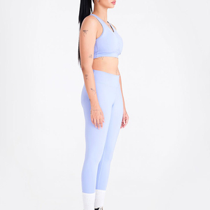 Vente directe usine : Ensemble de yoga pour femme, tenue de fitness, ensemble de yoga taille haute pour femme - Product Image 6