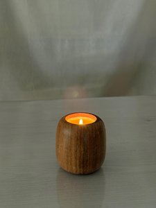 Unique Design Wooden <b>Tea</b> Light Holder Set Handmade Decorative Candle <b>Stand</b> for Coffee Table Shelf and Mantel Display - Product Image 3