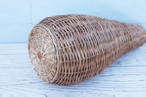 Long Neck Rattan Vase For Living Room <b>Table</b> Decor And Elegant Indoor Flower Arrangement Styling Handcrafted From India - Product Image 2