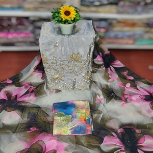 ผ้าฝ้ายวอยล์เนื้อนุ่มคุณภาพดีเยี่ยม ทอลายสลับทวิลล์ แจ็คการ์ด สำหรับออกแบบชุดเดรสเด็กผู้หญิง พิมพ์ลายดิจิทัล - Product Image 3