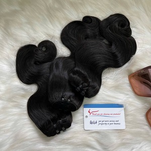 ผมเวอร์จิ้นเวียดนามแบบ Body Wave เกรดพรีเมียม ปลายหนา มีจำหน่ายในสต็อก ราคาขายส่ง - Product Image 1