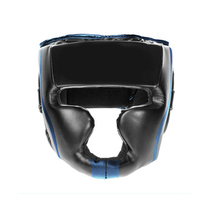 ราคาขายส่ง RTS ผู้ผลิตมืออาชีพ รับผลิตตามสั่ง หมวกป้องกันศีรษะสำหรับชกมวย ทำจากหนังแท้และวัสดุ PU สำหรับผู้ใหญ่ รุ่น AI-HG-06 - Product Image 2