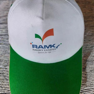 Stylish Essential Blue 5-Panel Baseball Cap Waterproof Fabric Sporty and Fashionable <b>Hat</b> - Product Image 4