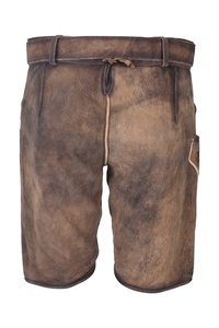 Herren กางเกง lederhosen ขายาวสีน้ำตาลบาวาเรียสีน้ำตาล Oktoberfest Lederhosen กางเกง Trachten กำหนดเองผ้าหนังวัวหนัง2025หนังกลับ - Product Image 6