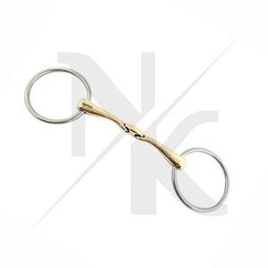 Fournisseurs professionnels de matériel équestre sur mesure : Mors anglais à anneau métallique, simple articulation, équipement personnalisé, bridons avec logo sur mesure - Product Image 6