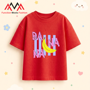 เสื้อยืดแขนสั้นผู้ชายพิมพ์ลายกราฟิกสีแดงลำลองผ้าฝ้ายสแปนเด็กซ์สไตล์สตรีทแวร์ชุดชายหาด - Product Image 5