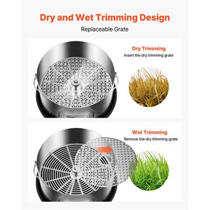 Trimmer per Foglie e Germogli 2 in 1 Manuale ed Elettrico con Lame in Acciaio Inox da 16 Pollici, Pala da Giardino per Taglio Visibile a Umido - Product Image 2