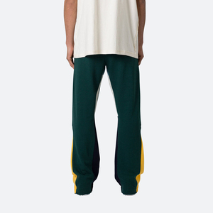 Custom Canvas <b>Joggers</b> Sweatpants Eco-Friendly Breathable Fitness Gym <b>Stacked</b> Streetwear Flared for Men - Product Image 6