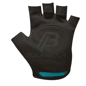 Premium Summer Leather Half Finger Cycling <b>Gloves</b> for Men Breathable Anti-Slip Grip Lightweight <b>Touchscreen</b> Compatible Bike - Product Image 6