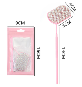 Handheld Eyelash <b>Mirror</b> Lash Extension Beauty Tool Compact Precision <b>Mirror</b> For Professional Lash Artists And Salons - Product Image 4